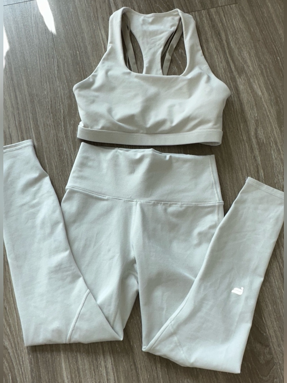 Power hold by fabletics  White High-Rise Leggings